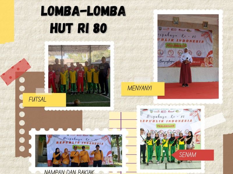 LOMBA-LOMBA PERINGATAN HUT RI KE 80