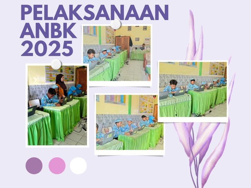 Pelaksanaan ANBK Tahun 2025 di SD Negeri 1 Kalisari