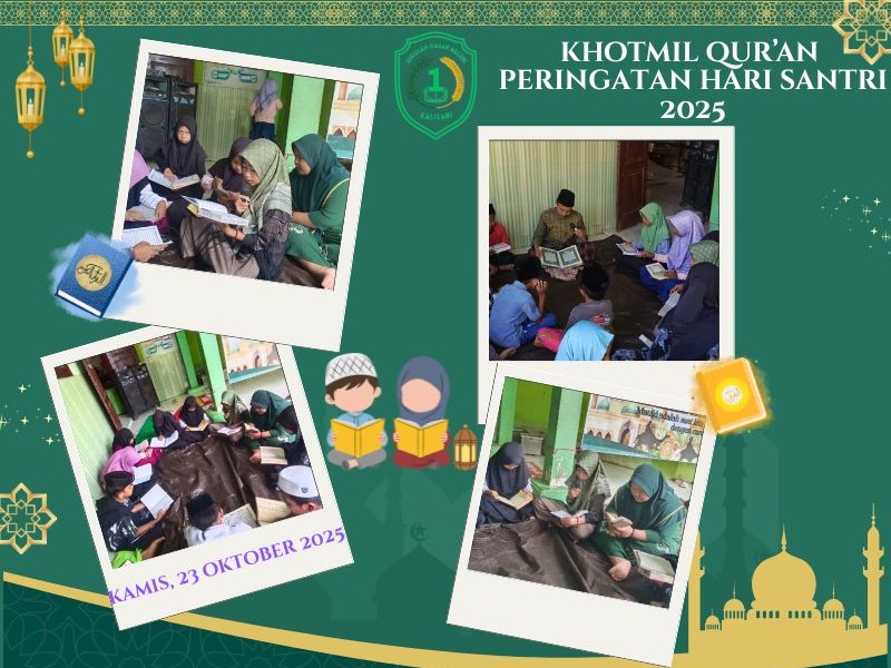 Kegiatan Khotmil Qur’an Peringatan Hari Santri Nasional 2025